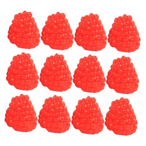 ifundom Your Decor – 20 Künstliche Himbeermodelle Realistische Obst-imitationsornamente von ifundom