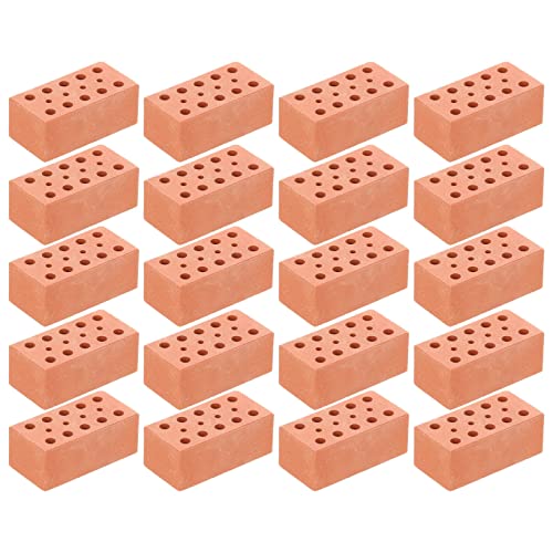 ifundom 20 Stück Miniatur-Ziegel Bastelsteine für Jungen Und Mädchen Simulierte Ziegelmodelle Sandtisch- Spielhaus-Requisiten ifundom 20 Stück Miniatur-Ziegel Bastelsteine für Jungen Und Mädchen Simulierte Ziegelmodelle Sandtisch- Spielhaus-Requisiten von ifundom