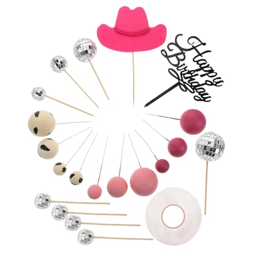 ifundom 21pcs Mini Cowgirl Hut Miniature Kleine Puppe Hut Süße Puppe Cupcake Dekoration Cupcake Picks Für Dollhouse Pink ifundom 21pcs Mini Cowgirl Hut Miniature Kleine Puppe Hut Süße Puppe Cupcake Dekoration Cupcake Picks Für Dollhouse Pink von ifundom