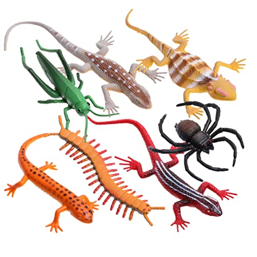 ifundom Stück Insektenmodell Reptilienspielzeug Kinderspielzeug Simuliertes Echsenspielzeug Rollenspiel Plastik ifundom Stück Insektenmodell Reptilienspielzeug Kinderspielzeug Simuliertes Echsenspielzeug Rollenspiel Plastik von ifundom