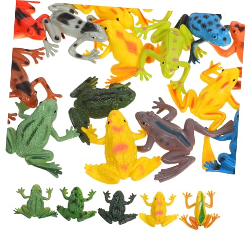 ifundom 24 Stück Teiliges Froschfiguren Realistische Miniaturfiguren Kunststoff Detailgetreu für Bildung Wohnkultur Garten Vielseitige Dekoration Kreative Desktop Tiere ifundom 24 Stück Teiliges Froschfiguren Realistische Miniaturfiguren Kunststoff Detailgetreu für Bildung Wohnkultur Garten Vielseitige Dekoration Kreative Desktop Tiere von ifundom