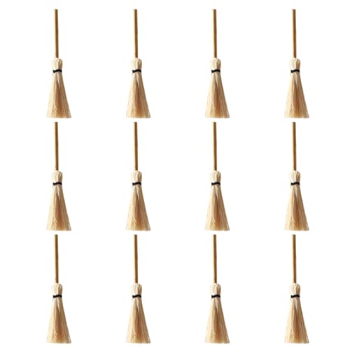 ifundom 24stücke Teiliges Miniatur Besen Dekorationen Für Puppenhäuser Kreative Mini Broom Ornamente Für Junge Mädchen Spielzeug Für Fantasievolles Spiel Und ifundom 24stücke Teiliges Miniatur Besen Dekorationen Für Puppenhäuser Kreative Mini Broom Ornamente Für Junge Mädchen Spielzeug Für Fantasievolles Spiel Und von ifundom
