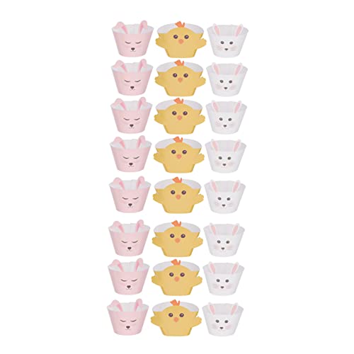 ifundom 24Stücke Osterhase Cupcake Wrapper Muffin Deko Für Kindergeburtstag Tiermotiv Party Dekoration Kaninchen Cupcake Hüllen Für Festlichkeiten ifundom 24Stücke Osterhase Cupcake Wrapper Muffin Deko Für Kindergeburtstag Tiermotiv Party Dekoration Kaninchen Cupcake Hüllen Für Festlichkeiten von ifundom