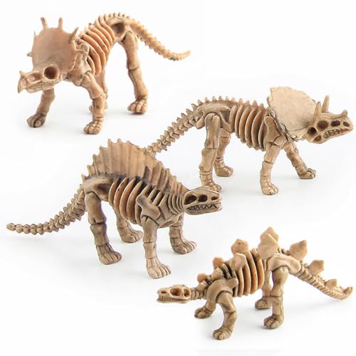 ifundom 24St Mini-Tiermodell kindergeburtstags mitgebsel Dino Figuren Kinder Spielfiguren Kinderzimmer Dekoration Spielzeug Modelle Fossil Ornamente von ifundom