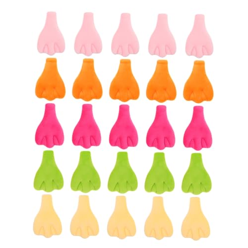 ifundom 25 Pcs DIY Entenpuppen -kit Mit Plüsch Zum Erstellen Von Weichen Gefüllten Tierspielzeugen Und Enten -plüsch -ersatzpuppen Füße Und Plüschtierpfote von ifundom