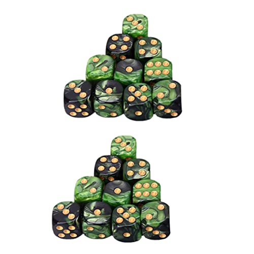 ifundom 25-teiliges Acryl-würfelset Polyedrische Neuheitswürfel 6-seitige Tischspielwürfel Perfekt Für Partys Und Spiele ifundom 25-teiliges Acryl-würfelset Polyedrische Neuheitswürfel 6-seitige Tischspielwürfel Perfekt Für Partys Und Spiele von ifundom