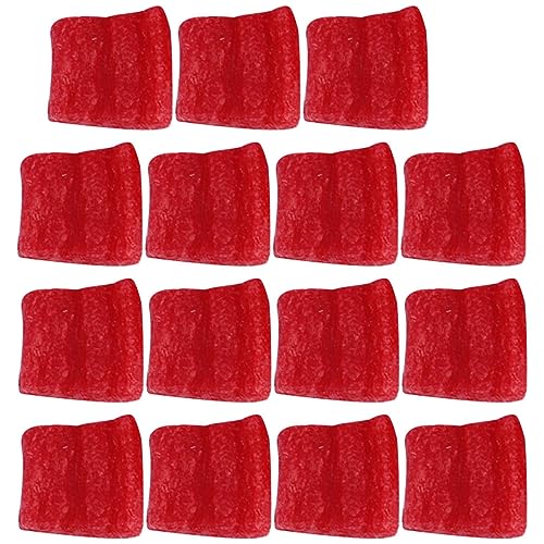 ifundom 25 Stück Lebensechte Pfefferscheiben Künstliche Paprika Rot Künstliche Pfefferscheiben Modell Aus PVC Künstliche Chilischoten ifundom 25 Stück Lebensechte Pfefferscheiben Künstliche Paprika Rot Künstliche Pfefferscheiben Modell Aus PVC Künstliche Chilischoten von ifundom