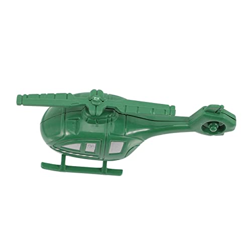 ifundom 25 Stück -Modell Ebene Antenne Auto Flugzeug Fliegend Für Kleinkind Mini-Helikopter Partygeschenk Plastik Green von ifundom