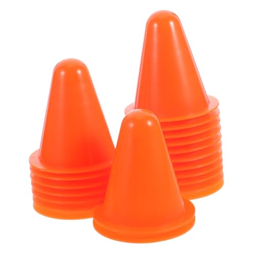 ifundom 25 Stück Rollschuh-markierungskegel, Kleine Sporttrainings-markierungskegel ifundom 25 Stück Rollschuh-markierungskegel, Kleine Sporttrainings-markierungskegel von ifundom