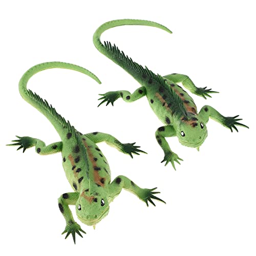 ifundom Pädagogisches Reptil Jungen und Mädchen Spielzeug Eidechsenfigur Spielzeug Gefälschte Eidechsenfigur Eidechsenmodell für Jungen und Mädchen von ifundom