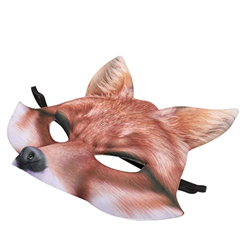 ifundom 2St japanische Kabuki-Masken pelziger Fuchs kitsune Herren Maskerade-Maske Geschenke Karnevalsmaske Maskenball Masken Japanischer Stil Zubehör Kinderwagen bilden Mann Requisiten von ifundom