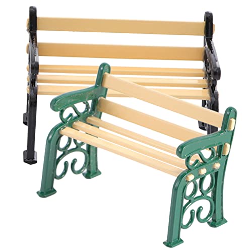 ifundom 2St Mini-Wohnbank für kinderspielzeug gartebmöbel spielwaren draußen ziernieten Puppenhaus -Kit winziges Miniaturmöbel Mini-Stuhl zum Basteln Legierung ifundom 2St Mini-Wohnbank für kinderspielzeug gartebmöbel spielwaren draußen ziernieten Puppenhaus -Kit winziges Miniaturmöbel Mini-Stuhl zum Basteln Legierung von ifundom