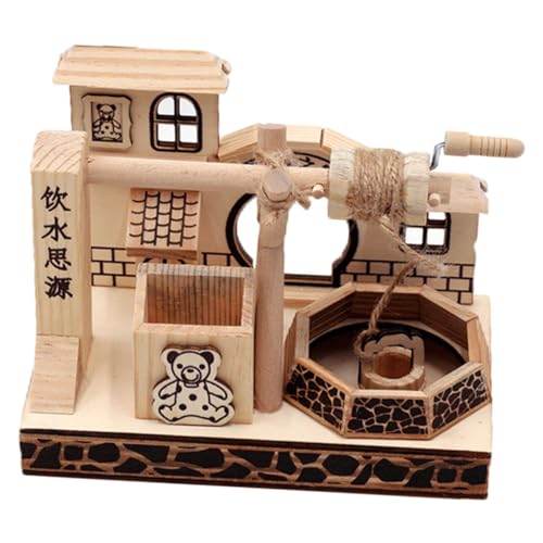 ifundom 2St Mugujing-Modell Spielzeug für Küchentürknöpfe Miniaturbausatz Mechanikerzubehör Wohnkultur Kinderspielzeug gut dekor gut Miniatur hölzern schmücken Bürobedarf Dekorationen Holz von ifundom