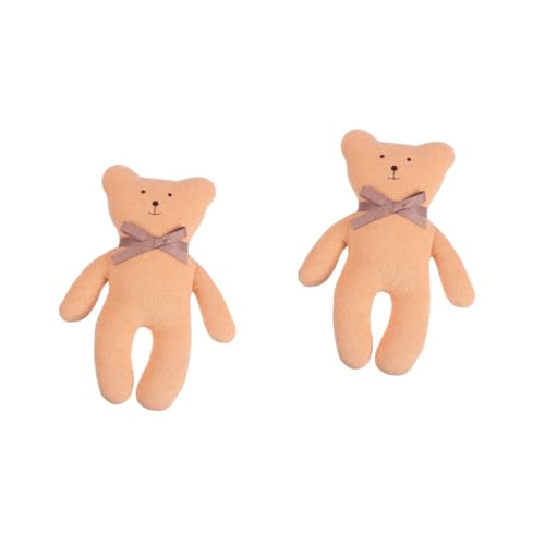 ifundom 2St Puppe Babyspielzeug Geschenk für Mädchen Animal-Design pummeluff Kuscheltier Safety Spielzeuge Mädchenspielzeug Spielzeug schönes Bärenspielzeug beschwichtigen Plüschbär von ifundom
