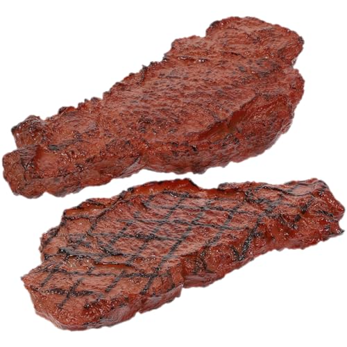 ifundom 2pcs Gefälschte Steak Decor Künstliche Modell Pretend Spielen Lebensmittel Für Home Office Decor ifundom 2pcs Gefälschte Steak Decor Künstliche Modell Pretend Spielen Lebensmittel Für Home Office Decor von ifundom