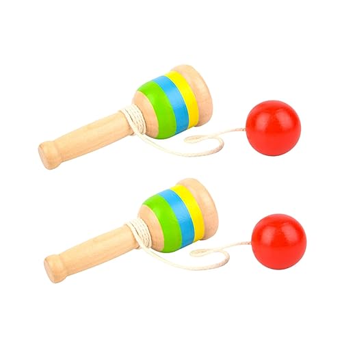 ifundom 2St Trick-Cup- kinderspielzeug holzspielzeug pädagogisches mitbringsel Kindergeburtstag Kid Toys Kendama- für Puzzle- für ifundom 2St Trick-Cup- kinderspielzeug holzspielzeug pädagogisches mitbringsel Kindergeburtstag Kid Toys Kendama- für Puzzle- für von ifundom
