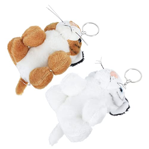 ifundom 2St kleine Tigerverzierung tierfiguren für Tiere Tierfigur für Wohnzimmer Kuscheltier Tiger Kuscheltier Desktop -Ornamente Tigerpuppe Plüsch ifundom 2St kleine Tigerverzierung tierfiguren für Tiere Tierfigur für Wohnzimmer Kuscheltier Tiger Kuscheltier Desktop -Ornamente Tigerpuppe Plüsch von ifundom
