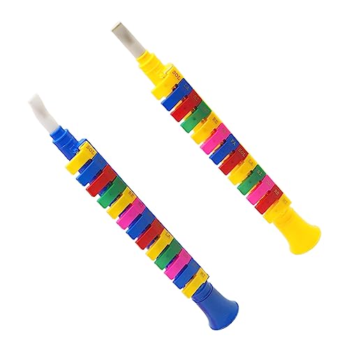 ifundom 2St lustiges Instrumentenspielzeug Spielzeuge musikinstrumente Educational Toys Mundharmonika-Instrumente Lernspielzeug für Kinder Kinderspielzeug Kinderinstrument Spielzeug Knopf von ifundom