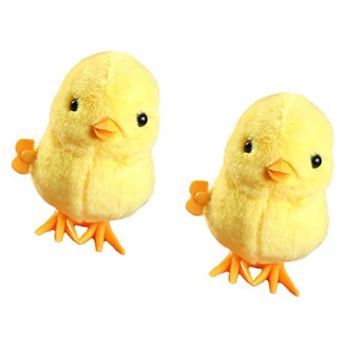 ifundom 2St springendes Huhn für kinderspielzeug kinderparty mitgebsel Plush Figur Sahnekännchen aus Zuckerdose zum Aufziehen Tierspielzeug Plastik Yellow ifundom 2St springendes Huhn für kinderspielzeug kinderparty mitgebsel Plush Figur Sahnekännchen aus Zuckerdose zum Aufziehen Tierspielzeug Plastik Yellow von ifundom