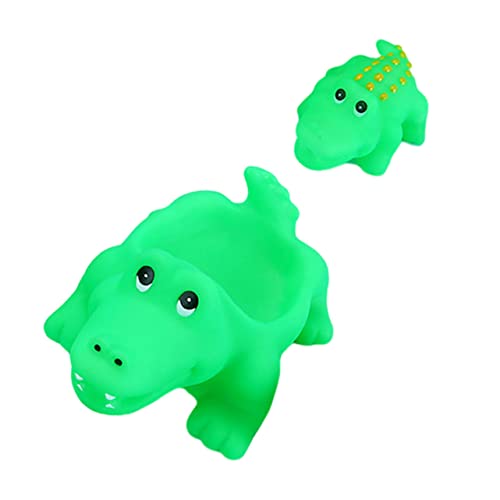 ifundom 2 Stück Badewannenspielzeug Für Kinder – Cartoon-Form Babyspielzeug Schwimmendes Duschspielzeug PVC-Material Ohne Grate Für Kleinkinder von ifundom