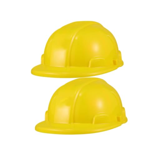 ifundom 2Stücke Bauhelm Langlebige Kinderhüte aus Hochwertigem Kunststoff Partyaccessoires für Halloween und Themenfeiern Leuchtende Farben für Mehr Spaß von ifundom