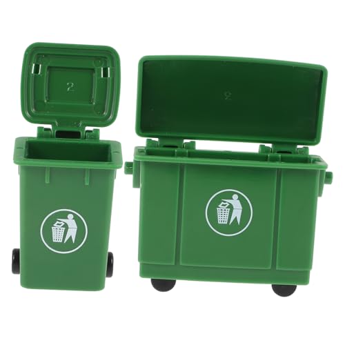ifundom 2Stücke Mini Mülleimer für Puppenhaus Kleine Abfallbehälter Mülltonnen zur Tischdekoration Perfektes Zubehör für Sandtisch Layouts und Mini Dekoration ifundom 2Stücke Mini Mülleimer für Puppenhaus Kleine Abfallbehälter Mülltonnen zur Tischdekoration Perfektes Zubehör für Sandtisch Layouts und Mini Dekoration von ifundom