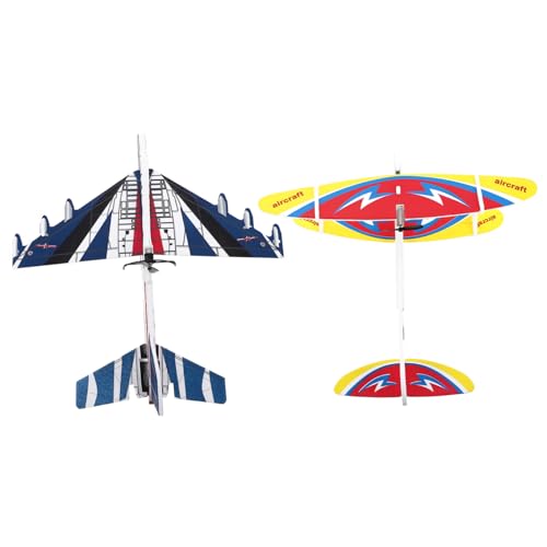 ifundom 2stücke USB-geladene Flugzeugmodelle Elektrisches Spielzeug Für Junge Mädchen -beleuchtete Glider Handgeworfen Für Spiel Und Lernen ifundom 2stücke USB-geladene Flugzeugmodelle Elektrisches Spielzeug Für Junge Mädchen -beleuchtete Glider Handgeworfen Für Spiel Und Lernen von ifundom