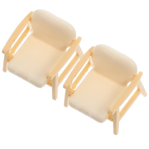 ifundom Miniatur Sofa Stuhl Modell 2pcs Miniatur Sessel für Landschaft ifundom Miniatur Sofa Stuhl Modell 2pcs Miniatur Sessel für Landschaft von ifundom