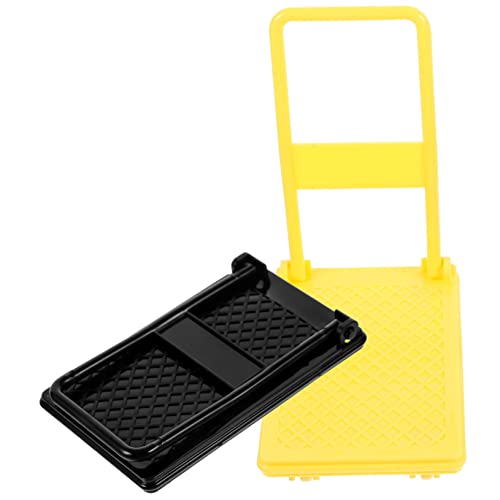 ifundom Mini-Trolley-Modelle 2 Stück Mini-hausmöbel Spielzeug Für Jungen Und Mädchen Mini- -Trolley Puppenhaus-zubehör von ifundom