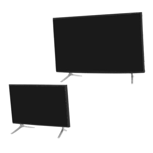 ifundom 2stücke Miniatur Fernseher Für Mit Stand Detailgetreu Und Modern Perfektes Zubehör Für Kreative Spielwelten Für Miniatur-Dekoration ifundom 2stücke Miniatur Fernseher Für Mit Stand Detailgetreu Und Modern Perfektes Zubehör Für Kreative Spielwelten Für Miniatur-Dekoration von ifundom