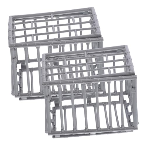 ifundom Mini Action Figur Käfig Modell Kunststoff Miniatur Korb Grid Design für Wohnkultur ifundom Mini Action Figur Käfig Modell Kunststoff Miniatur Korb Grid Design für Wohnkultur von ifundom