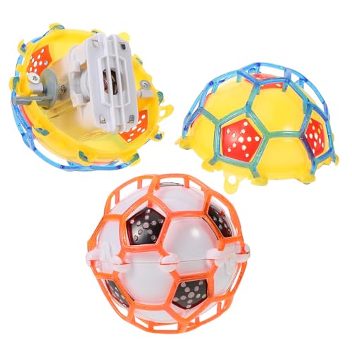 ifundom 2st Leuchtender Fußball Hover-fußball Für Musical Auto Zappeln Überspringen Federnd Outdoor-spielgeräte Für Drohne Wackelige Babys Werfen Plastik von ifundom