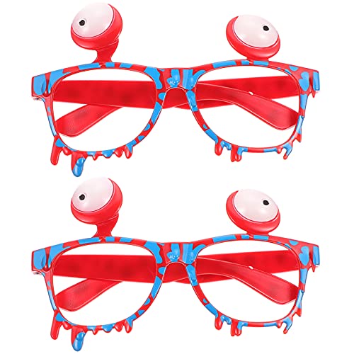 ifundom 2st Lustige Brille Halloween-Brillen-neuheit Herz Brille Party-Sonnenbrille Für Erwachsene Halloween-Party-Brille Ovale Retro-Sonnenbrille Halloween- Kostüm Pc-Rahmen ifundom 2st Lustige Brille Halloween-Brillen-neuheit Herz Brille Party-Sonnenbrille Für Erwachsene Halloween-Party-Brille Ovale Retro-Sonnenbrille Halloween- Kostüm Pc-Rahmen von ifundom