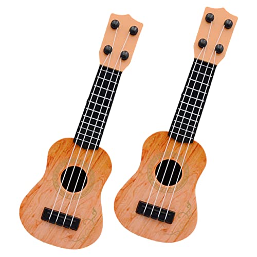 ifundom Pädagogische Ukulele Für Kinder Mini-Ukulele Musikspielzeug Sicheres Gitarrenmodell Aus Kunststoff Für Jungen Und Mädchen Ab 4 Jahren Spielzeug Für Kleinkinder Musik-lernspielzeug von ifundom