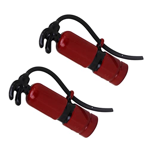 ifundom Mini-feuerlöscher-Modelle 2er-Set Für Puppenhäuser Foto-Requisiten Und Heimdekoration von ifundom