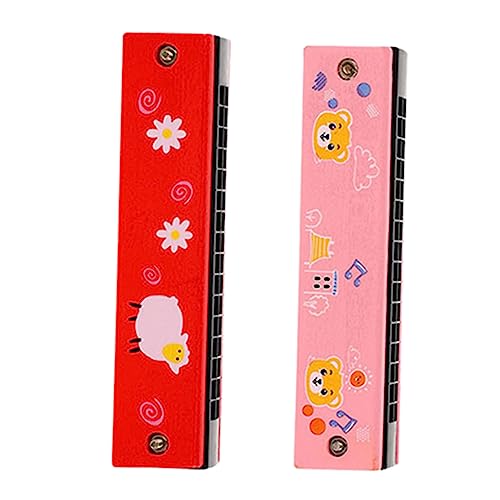 ifundom 2stücke Holz-Harmonica Cartoon Mundharmonika Buntes Holzspielzeug Für Anfänger Für Partys Und Schulaufführungen Mit Süßem Bären Und Schafdesign ifundom 2stücke Holz-Harmonica Cartoon Mundharmonika Buntes Holzspielzeug Für Anfänger Für Partys Und Schulaufführungen Mit Süßem Bären Und Schafdesign von ifundom