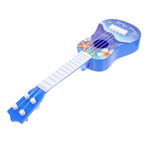 ifundom 2st Simulation Gitarre Gitarrenspielzeug Zum Frühen Lernen Bassgitarren Imitiertes Gitarrenspiel Gitarrenmodell Gitarre Spielzeug Musikspielzeug Einstellen Kind Mini Plastik von ifundom