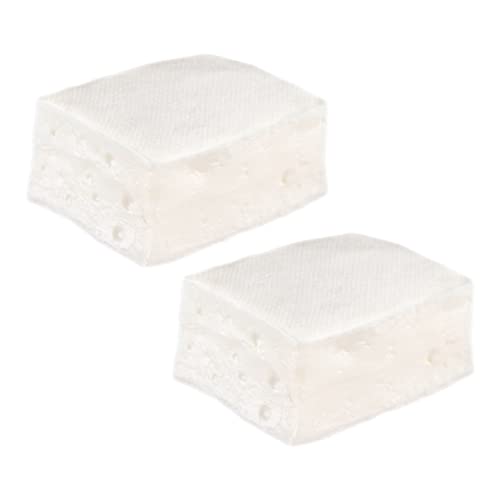 ifundom Simulation Tofu-schmuck 2 Stück Realistische PVC-tofu-Modelle Jungen- Und Mädchenfreundliches Lernspielzeug Halloween-küchendekor ifundom Simulation Tofu-schmuck 2 Stück Realistische PVC-tofu-Modelle Jungen- Und Mädchenfreundliches Lernspielzeug Halloween-küchendekor von ifundom