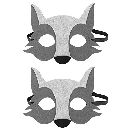 ifundom 2pcs Maskerade Maske Tier Masken Für Kinder Rolle-spielen Party Leistung Maske ifundom 2pcs Maskerade Maske Tier Masken Für Kinder Rolle-spielen Party Leistung Maske von ifundom