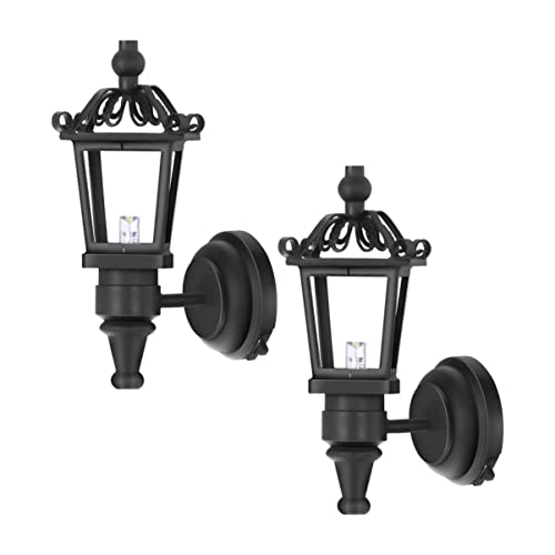 ifundom 2 Stück Puppenhaus-wandlampe -Miniatur-Wohnzimmer-dekorationsleuchte Puppenhaus-zubehör Für Jungen ifundom 2 Stück Puppenhaus-wandlampe -Miniatur-Wohnzimmer-dekorationsleuchte Puppenhaus-zubehör Für Jungen von ifundom