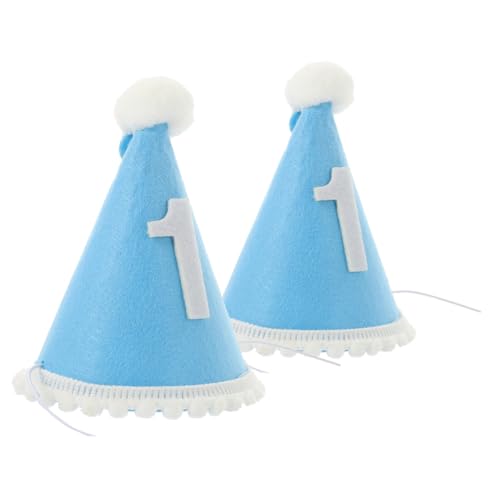 ifundom 2 Stück Mütze Zum Ersten Geburtstag Baby Junge/mädchen Krone Party-kappe Hut für Jungen und Mädchen Foto-requisite Kronenhut Zum Einjährigen Geburtstag für Babyparty ifundom 2 Stück Mütze Zum Ersten Geburtstag Baby Junge/mädchen Krone Party-kappe Hut für Jungen und Mädchen Foto-requisite Kronenhut Zum Einjährigen Geburtstag für Babyparty von ifundom