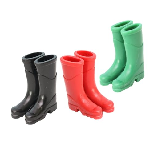 ifundom 3 Paare Mini-puppenhaus-Regenstiefel Miniaturen Puppenhausdekoration Simulation Schuhdekore Puppenstiefel Kleine Regenschuhdekorationen Mini-hausregenstiefel Plastik ifundom 3 Paare Mini-puppenhaus-Regenstiefel Miniaturen Puppenhausdekoration Simulation Schuhdekore Puppenstiefel Kleine Regenschuhdekorationen Mini-hausregenstiefel Plastik von ifundom