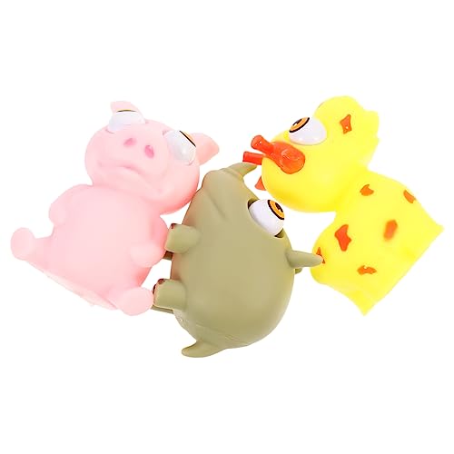 ifundom 3 STK Dekompressionsspielzeug für kinderspielzeug spielsachen Entspannungsspielzeug für die Dekompression Entspannungsdruckspielzeug PVC-Material von ifundom