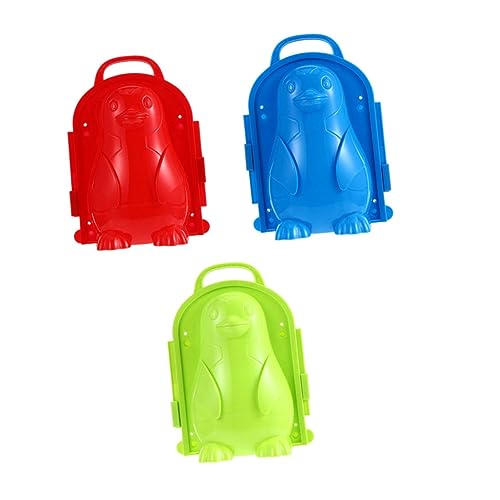 ifundom 3 STK Pinguin-Schneeball-Clip Schneefräse Schneemaschine Schneekugel Toys spielsachen für Schneeballklemme aus Kunststoff Schneeballklemmen für Plastik von ifundom