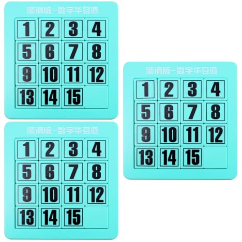 ifundom 3 STK Mathe-Puzzle Spielzeug Mathematik-Puzzle Anzahl Geheime Scheibe Kleinkind von ifundom