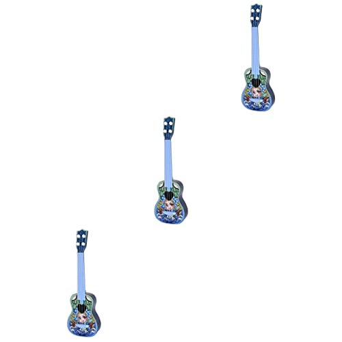 ifundom 3 STK Ukulele Kleinkind Gitarre Geburtstagsgeschenke für Musikinstrumente Kinderspielzeug Gitarren Spielzeuge Musikinstrument-Spielzeug Gitarre Musikinstrument Spielzeug Karikatur von ifundom