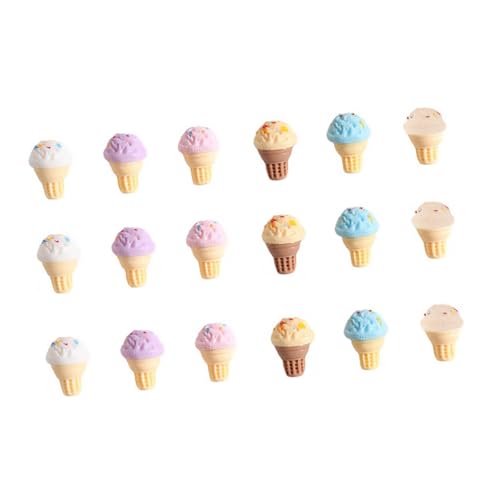 ifundom Set Mit 3 Mini-Eiscreme-Modellen – Lebensechte Mini-tüten-Ornamente Ideal Für Miniatur-hausdekorationen ifundom Set Mit 3 Mini-Eiscreme-Modellen – Lebensechte Mini-tüten-Ornamente Ideal Für Miniatur-hausdekorationen von ifundom