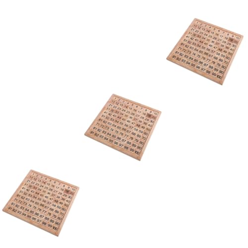 ifundom 3 Sätze Nummernsortiertafel Kleinkindspielzeug Kinder Puzzle Puzzles aus Holzbuchstaben Zahlenpuzzlespiel Kinderspielzeug Kleinkind-Puzzle Holzspielzeug pädagogisches Spielzeug 3D von ifundom