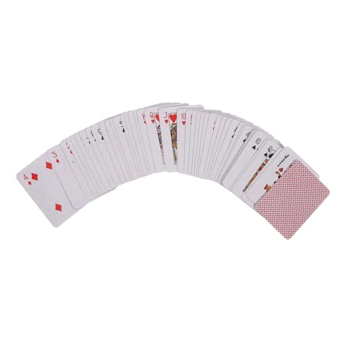 ifundom 3 Satz Mini Spielkarten Tragbare Kleine Pokerkarten für Reise Party und Familienunterhaltung Leicht und Kompakt als Partygag und Reisespiel von ifundom