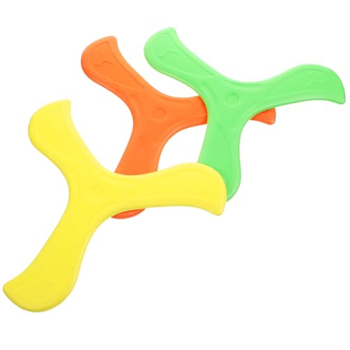 ifundom 3 Stck Teiliges Outdoor Spielset Wurfspielzeug aus Weichem Bunter Wurfgerät für Jungen und Einfach zu Werfen für Camping und Aktivitäten im Freien Zufällige Farbe Zufällige Farbe von ifundom